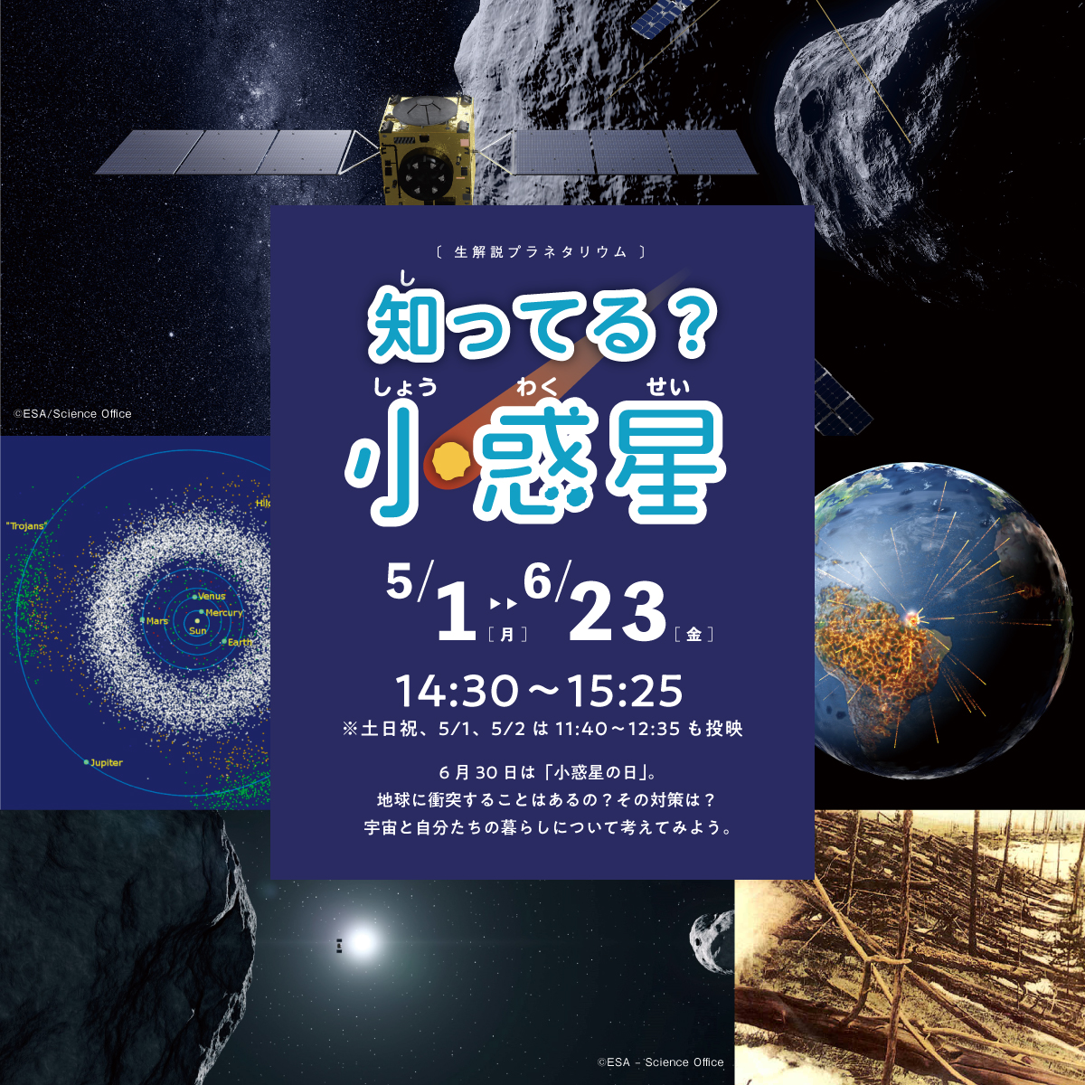 知ってる？小惑星