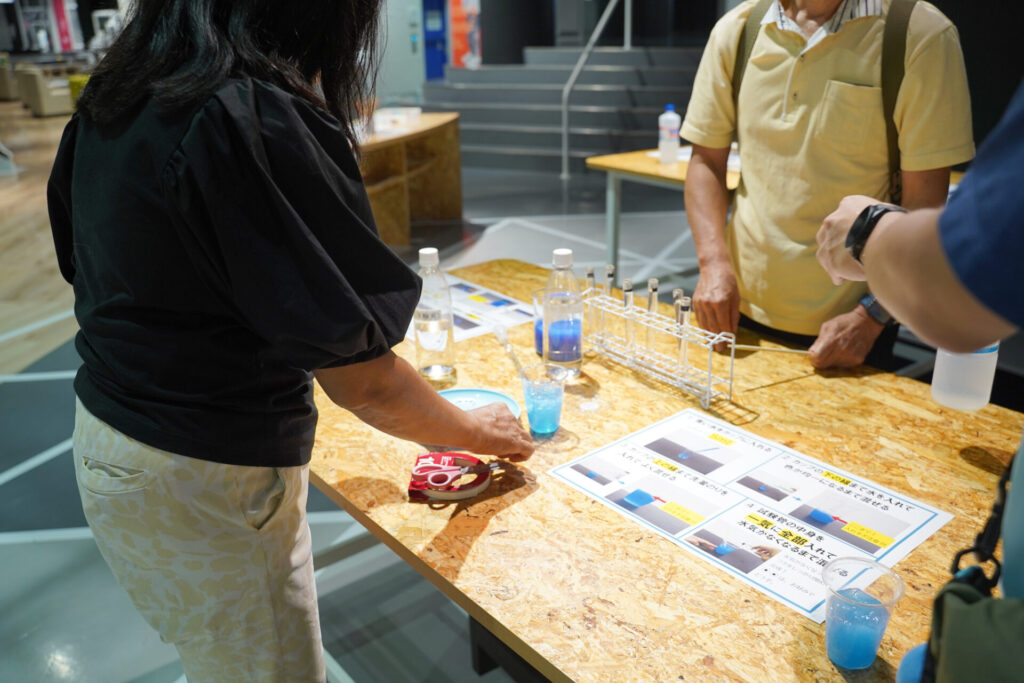 夜の科学館202508_ワークショップ