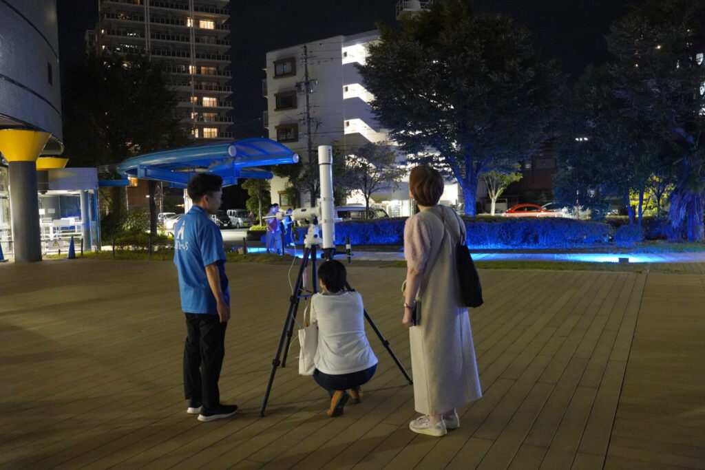 天体観察_夜の科学館2509