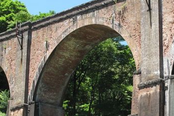 アーチ橋を拡大