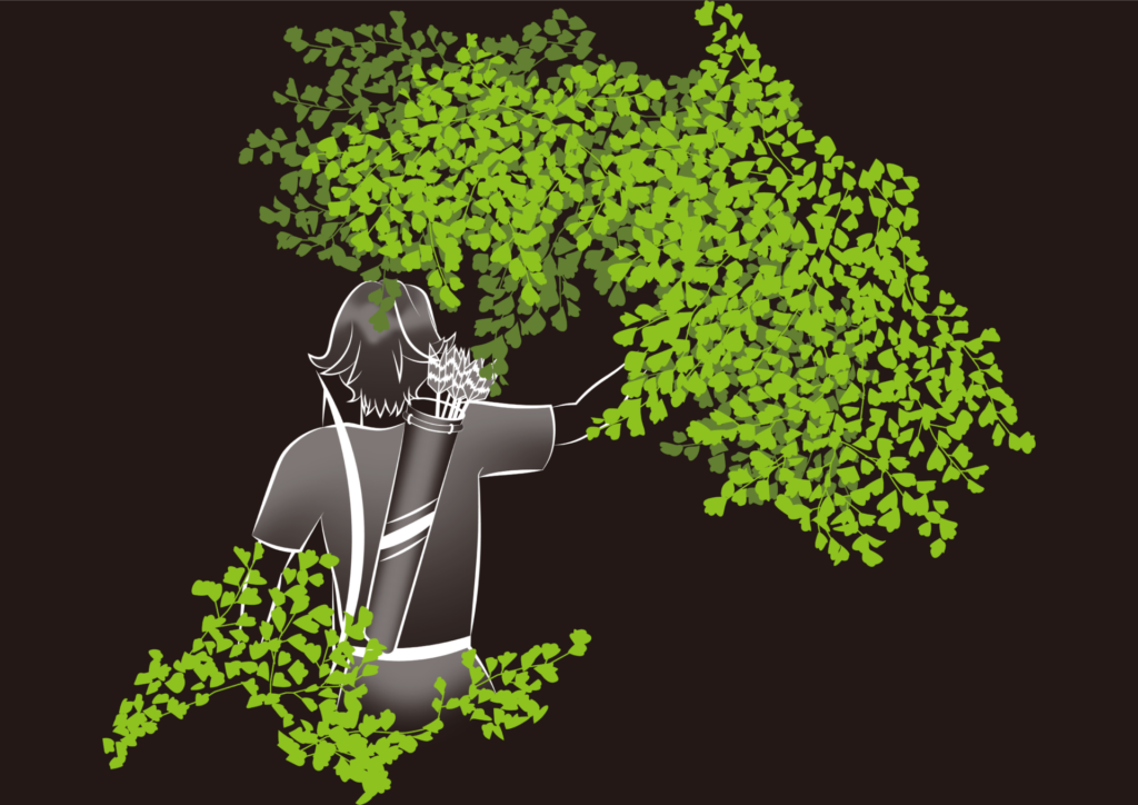 獲物を探すアクタイオン