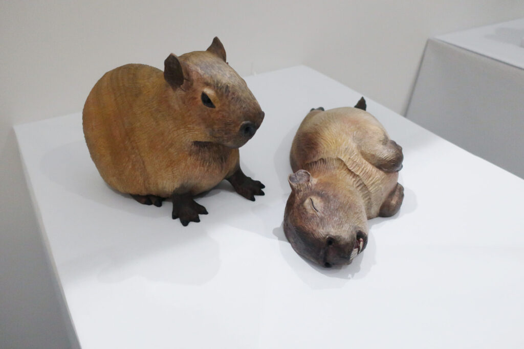 田代雄一「動物彫刻」