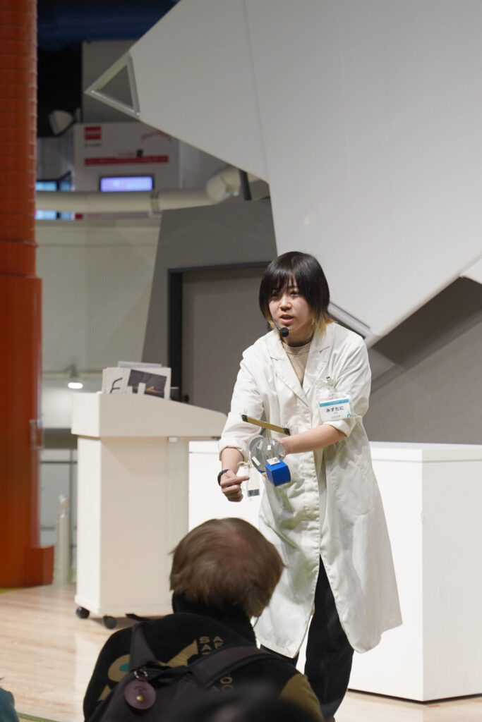 サイエンスショー水谷さん